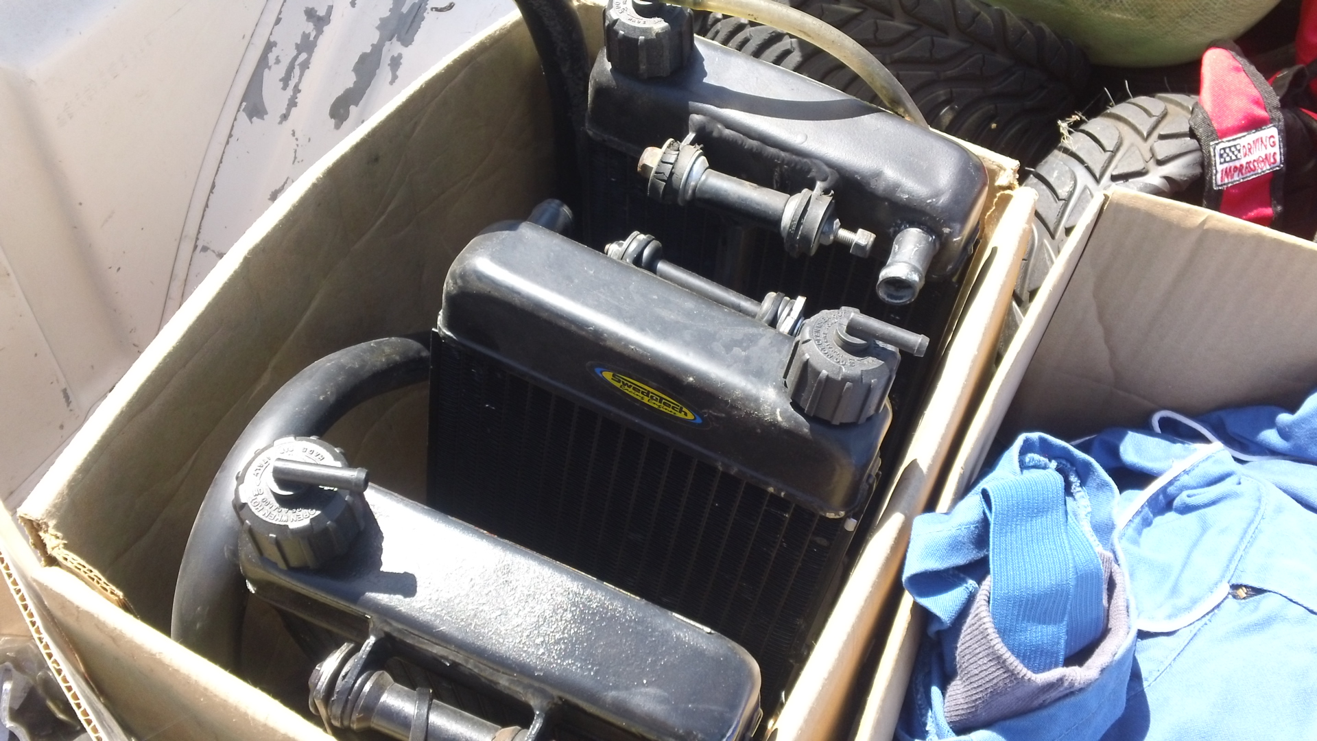 Kart Supplies Used Karting Water Cooled Radiators